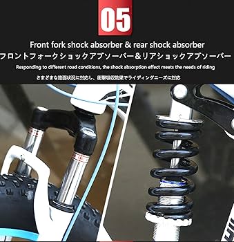 Amazon | メンズファットタイヤマウンテンバイク、26インチホイール7